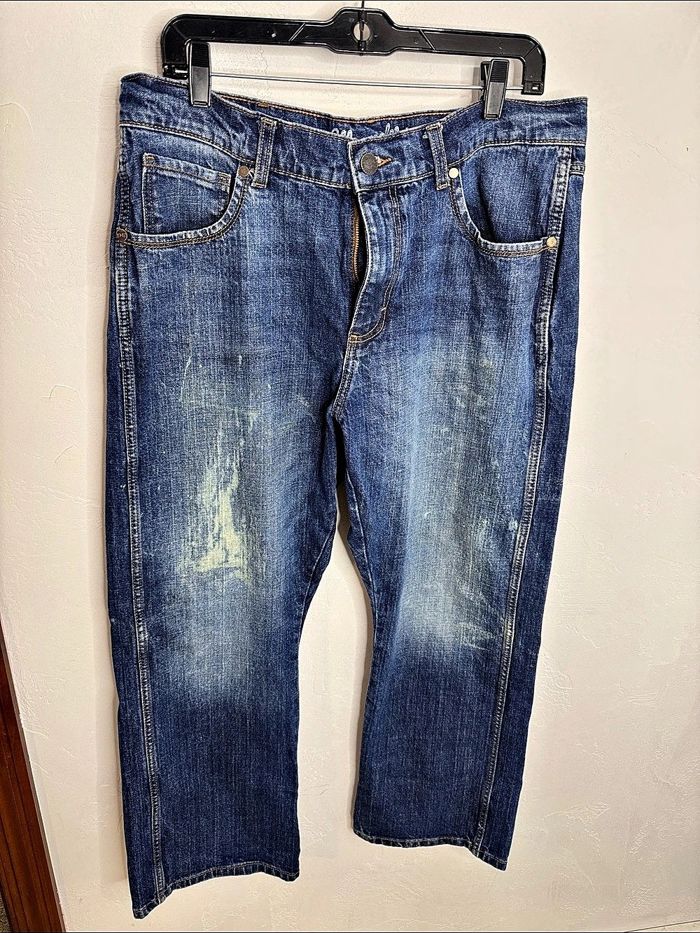 Wrangler Retro Relaxed Boot Cut Jeans Blue Waist 32